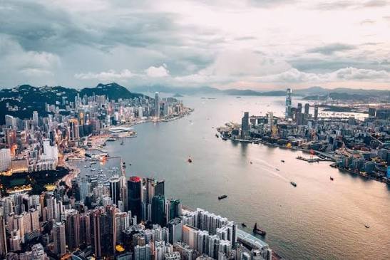 Hong Kong Skyline Waterfront